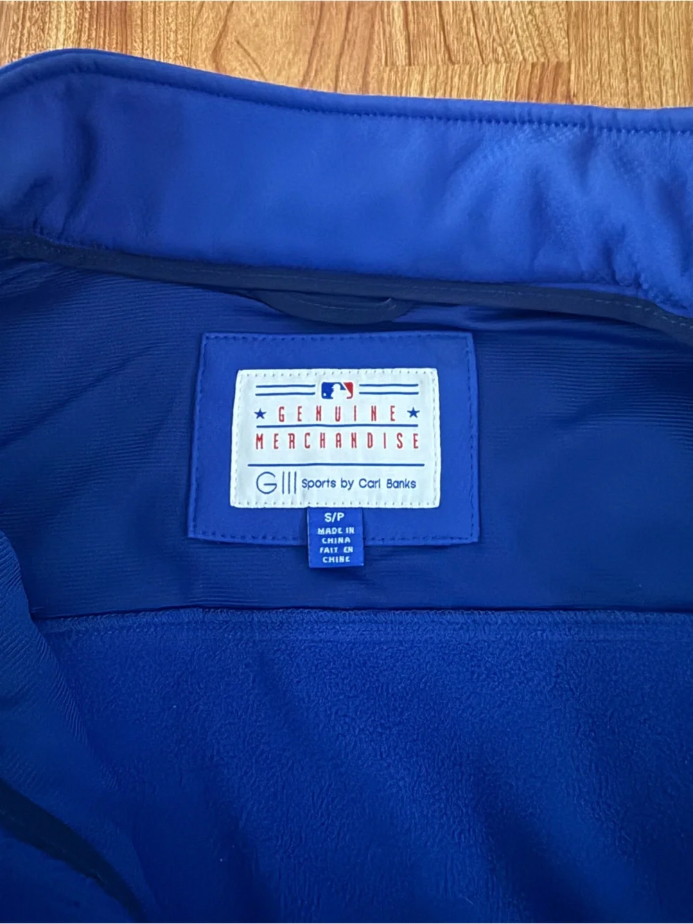 Toronto Blue Jays Zip-Up Jacket with Embroidered Patch